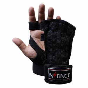 Poignée de musculation personnalisée avec logo antidérapante respirante pour le sport, l'entraînement physique, la musculation, vente en gros de poignées de musculation - Product Image 1