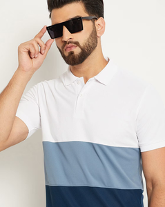 Chemises décontractées pour hommes 2024, de haute qualité, à manches courtes, respirantes, en jersey de coton/fibre de bambou, pour l'été - Product Image 2