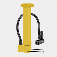 Pompe à vélo Boyan BB155 Mini pour VTT et ballon de basket, valve Schrader, matériau PP, 80 PSI