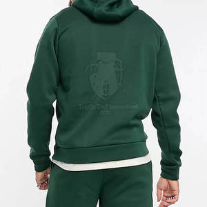 Survêtement en polaire respirant à capuche pour homme, fabriqué au Pakistan, de haute qualité, avec logo personnalisé, prix de gros abordable - Product Image 5