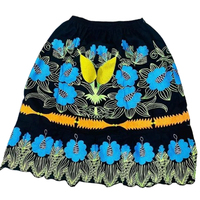 Conjunto Personalizado para Parejas Polinesias, Falda con Estampado Tribal de las Islas del Pacífico y Camisa Holgada para Hombre, Talla Grande para Mujer, Micronesia
