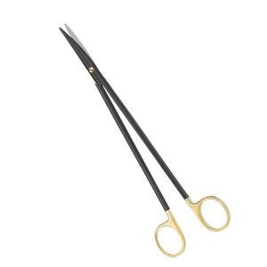 กรรไกรเมทเซนบัมแบบกำหนดเอง ใบมีดโค้งครึ่งใบ 145 มม. กรรไกรสัตวแพทย์ระดับพรีเมียม กรรไกรตัดเยื่อฟันแบบมืออาชีพ เครื่องมือผ่าตัด - Product Image 4