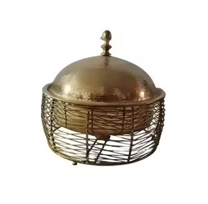 Vaisselle de mariage de Style traditionnel Hot Pot Accessoires de restauration Hotpot avec bouton de couvercle Pots de service alimentaire Ustensiles de cuisine - Product Image 3