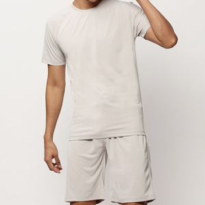 Conjuntos de Verano para Hombre, Conjuntos de Moda Ecológicos, Pantalones Cortos y Camiseta a Juego, Conjuntos de Punto de Algodón Ligeros y Transpirables - Product Image 4