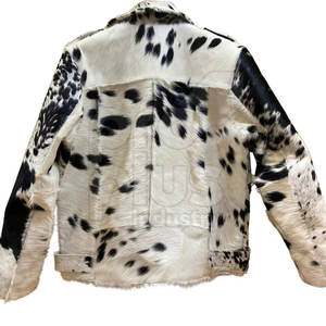 Chaqueta de Cuero Vacuno Personalizada para Hombre, Logotipo Frontal, Transpirable, Ecológica, Prenda Exterior Premium - Product Image 4