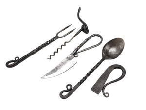 Nuevo Juego de Cubiertos Medievales, Juego de Cubiertos de Metal para Cocina, Cubiertos de Metal, Cuchara y Tenedor de Hierro Duradero de Alta Calidad - Product Image 5