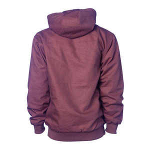 Chaqueta Bomber de Invierno para Hombre, Tejida, Gruesa, de Algodón y Elastano, con Cierre de Cremallera, Bolsillo Tipo Canguro, Tallas Grandes, Servicio OEM, Venta al Por Mayor - Product Image 5