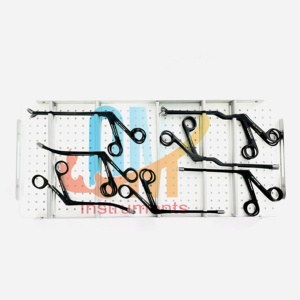 Ensemble d'instruments orthopédiques allemands pour la colonne vertébrale, comprenant des pinces Kerrison, des pinces à os, des pinces à disque, des pinces à punch, des pinces STR, des pinces CVD et des pinces hypophyse. | OldMed - Product Image 3