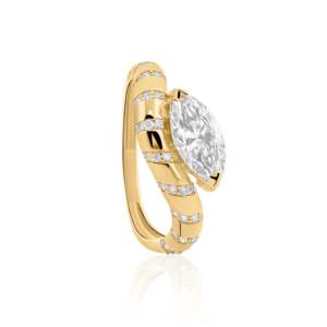 Bague Diamant Endgame - Magnifique Bijou de Fiançailles Solitaire - Product Image 3