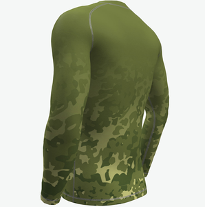 Protège-éruption personnalisé BJJ MMA-Manches complètes en polyester/coton écologique à séchage rapide et respirant - Product Image 2