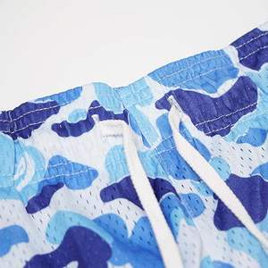 Short athlétique en maille pour homme Short de basket-ball pour homme Short d'entraînement et de sport avec poches pour homme - Product Image 3