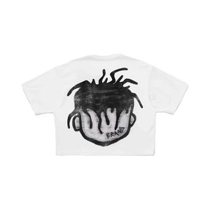 Camiseta de algodón de gran tamaño para hombre de alta calidad, camiseta de peso pesado cuadrada personalizada, lavado ácido desgastado, gráfico Vintage, Jersey en blanco, seda sólida - Product Image 6