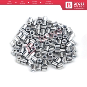 BCR026 สายเคเบิลควบคุมกระจกหน้าต่าง สายรัดแบบนิ่ม ปลายสายรัดแบบหมุดย้ำ 5x5/1.7 มม. 100 ชิ้น - Product Image 4