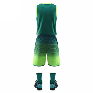 Maillots de basket-ball pour hommes Tenue universitaire pour jeunes Uniformes de basket-ball Kit de sport Maillots Shorts Vêtements respirants personnalisés - Product Image 6