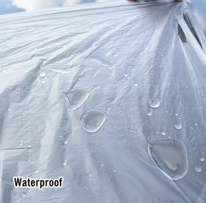 Rollo de Película de Polietileno Translúcido de Grado Alimenticio de 2x50m para Moldeo por Soplado, Resistente a la Humedad para la Construcción - Product Image 4