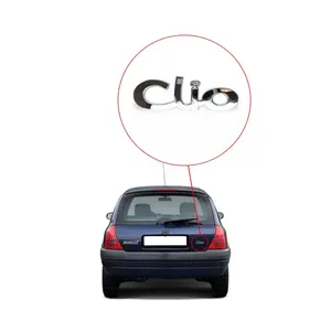 Emblema Cromado de Alta Calidad para Maletero Trasero de Renault Clio, Estilo Deportivo, 7700849001, Logotipo Combinado para Carrocería - Product Image 4