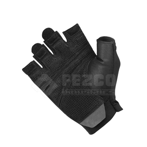 Customizable Half-Finger Leather Fitness Gloves High Quality Heavy Duty Gym Sports Gear Durable Weightlifting Gear - Product Image 5