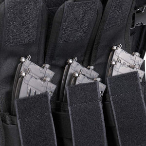 Chaleco táctico con logotipo personalizado de calidad superior hecho en fábrica de nailon transpirable para adultos diseño de impresión sólida Venta caliente - Product Image 6