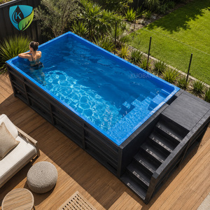 Piscina Commerciale Fuori Terra in Vetroresina 40ft per Hotel e Resort, Collezione Infinity Horizon in FRP, Grande Capacità - Product Image 5