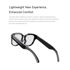 Ai Smart <b>Glasses</b> Dual <b>Camera</b> 1080P AR Navigation Voice Assistant Music Player IPX-4 Waterproof - Product Image 6