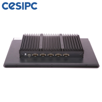 CESIPC 15.6 pouces ordinateur industriel capacitif tactile panneau étanche PC VGA Win-dows 10 OS J1900 8GB 4GB environnements difficiles