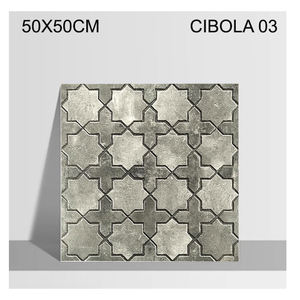 Design moderne Carreaux de sol en porcelaine vitrifiée pour jardin extérieur 500x500mm Carreaux de stationnement classiques robustes Planchers de stationnement extérieurs - Product Image 5