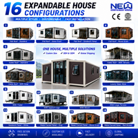 Vente Directe – Maison Conteneur de Luxe Préfabriquée et Extensible (20, 30, 40 pieds) – Villa Préfabriquée Portable 2, 3, 4 ou 5 Chambres