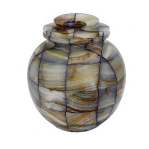 Comprar diseño personalizado cenizas humanas cremación urna piedra pulida Memorial funerario adulto cenizas contenedor - Product Image 3