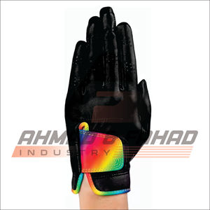 Gants de golf professionnels unisexes et durables en cuir véritable souple, ajustables et respirants pour le sport - Product Image 2