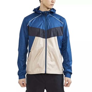 Ropa para Hombre, Chaqueta Impermeable Ligera para Hombre, Precio al por Mayor, Color Bloque, Nuevo Diseño, Estilo Poliéster Nailon, Estilo Urbano - Product Image 1