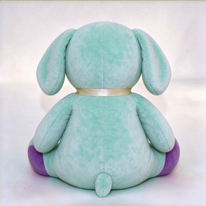 Customized plush <b>puppy</b>, stuffed dog, green plush dog, floppy ear dog plush, <b>puppy</b> plushie, dog stuffed animal, dog plush - Product Image 4