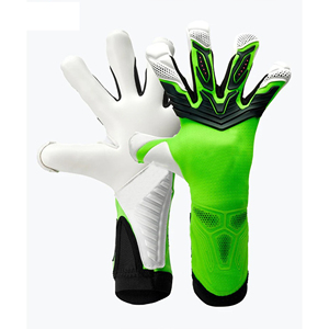 Gants de gardien de but de football 2025 antidérapants pour enfants et adultes, résistants à l'usure, vêtements de sport, gants en cuir de football du Pakistan - Product Image 5