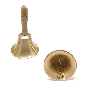 Order And decision Brass Bell High Sounding Accent Ringer Eco Friendly Restaurants And Events Church Organizing Hand Bell