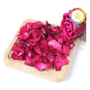 Capullos de rosa secos aromáticos, perfectos para baños relajantes, manualidades, decoración de postres y productos cosméticos naturales. - Product Image 3