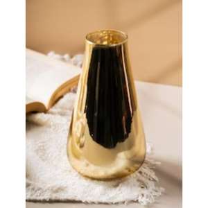 แจกันโลหะร่วมสมัยที่มีรูปทรงศิลปะแกะสลัก สำหรับการตกแต่งบ้านระดับพรีเมียมและการจัดดอกไม้ที่มีสไตล์ - Product Image 2