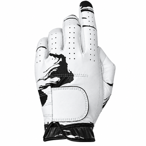 Gants de golf en cuir respirants de qualité supérieure pour activités sportives, compatibles écran tactile, prix de gros, en vente - Product Image 1