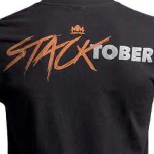 Camiseta gráfica Stacktober para hombres y mujeres, estampado artístico de retrato oscuro, camiseta creativa de algodón negro para ropa de calle - Product Image 4