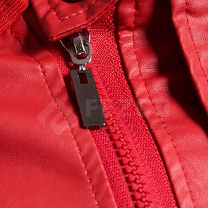 OEM Customizable Breathable Men's Cow Skin Leather <b>Jacket</b> High Quality <b>Waterproof</b> & Windproof Winter Stand Collar Front Logo - Product Image 4