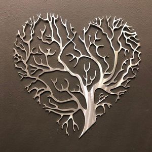 Décoration suspendue d'art mural en métal de fer artisanal exquis pour une grande pièce d'accent d'entrée améliorant les intérieurs modernes - Product Image 6