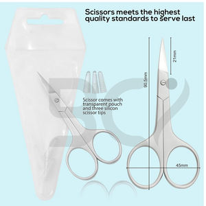 Tijeras para Cutículas de Calidad Profesional con Puntas Finas y Afiladas, Tijeras de Manicura de Acero Inoxidable Premium para un Recorte Limpio y Preciso - Product Image 2