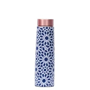 Stylish Customised Printed Copper <b>Bottle</b> For <b>Daily</b> Use Ayurvedic Health Benefits With Trendy Modern Look Design - Product Image 4