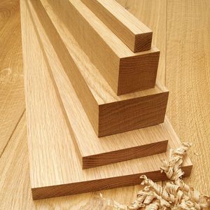 Planches de bois massif rectangulaires rustiques de qualité meuble : Chêne, Bouleau, Hêtre, Pin, Épicéa, Frêne, Peuplier, Eucalyptus - Product Image 1