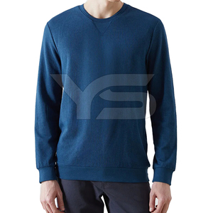 Pull-over décontracté pour hommes 100% coton respirant et anti-rétrécissement prix de gros ODM approvisionnement pour la saison d'hiver - Product Image 6