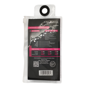 Ciseaux à manucure professionnels 3PRO 18 mm Lames droites et courbes en acier inoxydable Ciseaux à ongles - Product Image 5