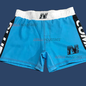 Pantalones cortos Bjj Nogi personalizados con aberturas laterales para niños, jóvenes, hombres, Bjj Fight Mma, pantalones cortos MMA personalizados para hombres - Product Image 1