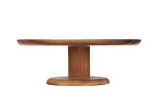 Soporte de pastel de madera grabado con logotipo personalizado, artículo de regalo de gran venta para bodas, aniversarios y eventos corporativos - Product Image 4