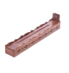 Porte-encens en bois fait à la main de haute qualité à bas prix Temple église artisanale Design traditionnel pour les rituels aromatiques. - Product Image 2