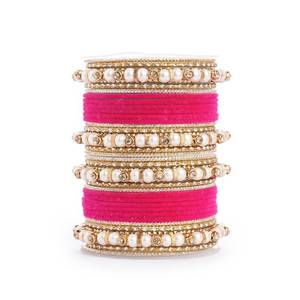 Nouveaux Designs Bracelets Bijoux Pour Femmes Traditionnel Fait À La Main De Luxe Churi Bracelets Ensemble Pour La Fête De Mariage Eid Cadeaux - Product Image 4