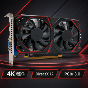 Carte graphique GTX <span class=keywords><strong>750</strong></span> <span class=keywords><strong>Ti</strong></span> 8 Go GDDR5 128 bits <span class=keywords><strong>NVIDIA</strong></span>, double ventilateur, GPU gaming pour PC de bureau, pièces d'ordinateur GTX750Ti - Product Image 6