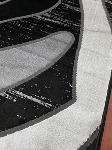 Alfombra Turca de Poliéster Afelpada Adiva, Tejida en Jacquard, Hecha a Máquina, de Pelo Alto, Acolchada, Reversible, Lavable, Antideslizante y Antimicrobiana - Product Image 3